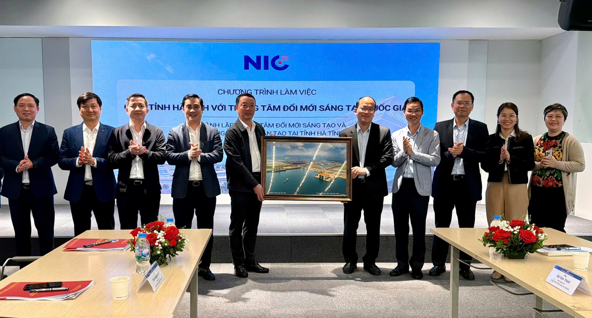 HÀ TĨNH VÀ TRUNG TÂM ĐỔI MỚI SÁNG TẠO QUỐC GIA THỐNG NHẤT NHIỀU NỘI DUNG HỢP TÁC QUAN TRỌNG.