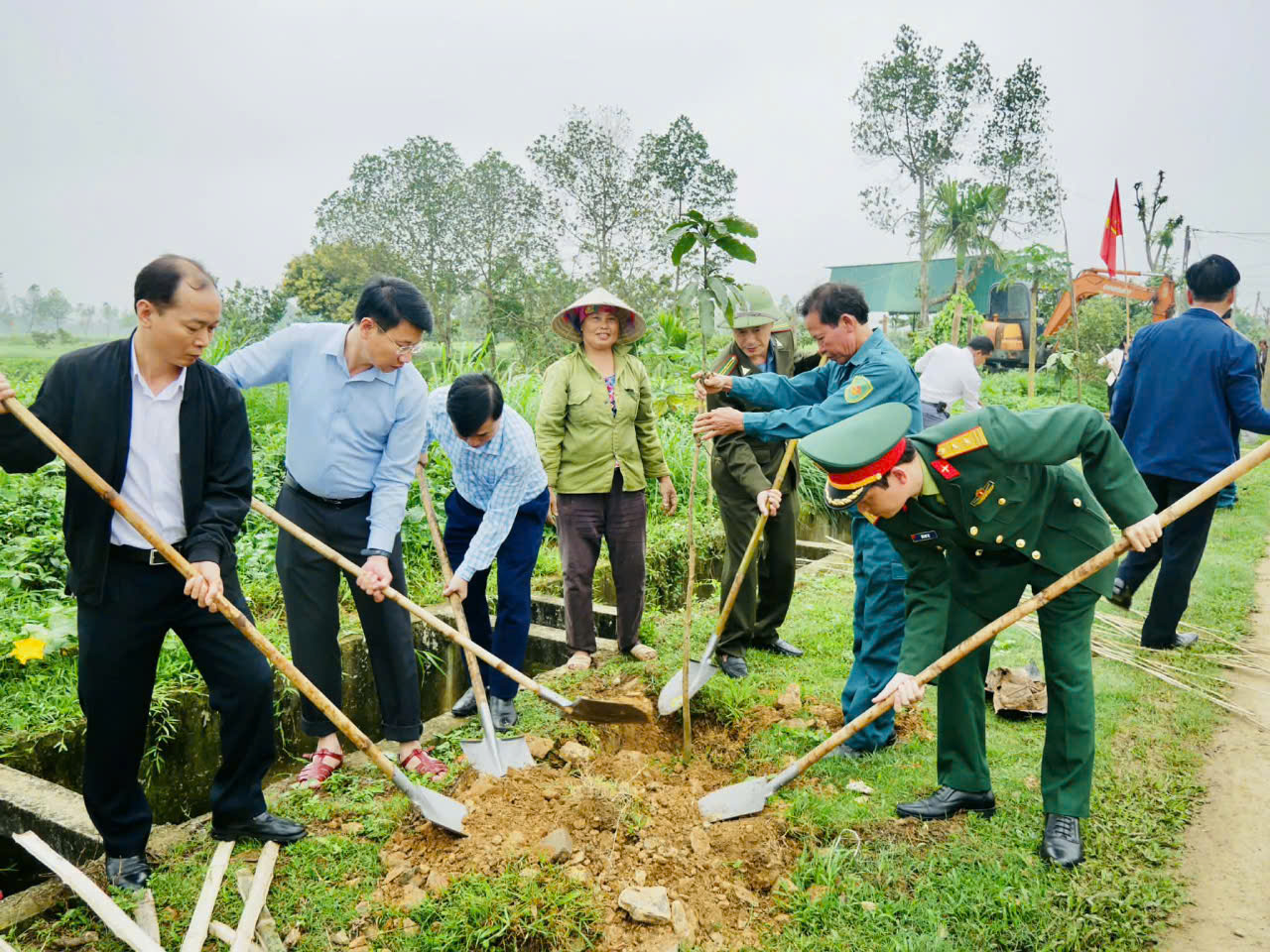 Xã Đức Thịnh tổ chức Lễ phát động Tết trồng cây Xuân Bính Ngọ 2026