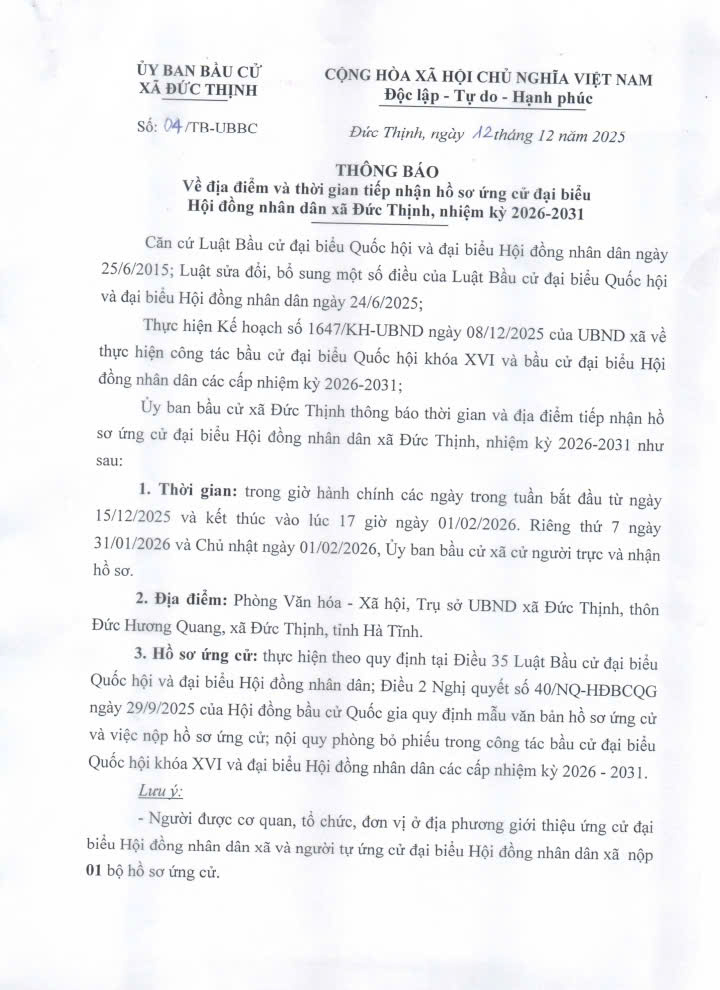 Ảnh th&ocirc;ng b&aacute;o địa điểm v&agrave; thời gian tiếp nhận hồ sơ.jpg