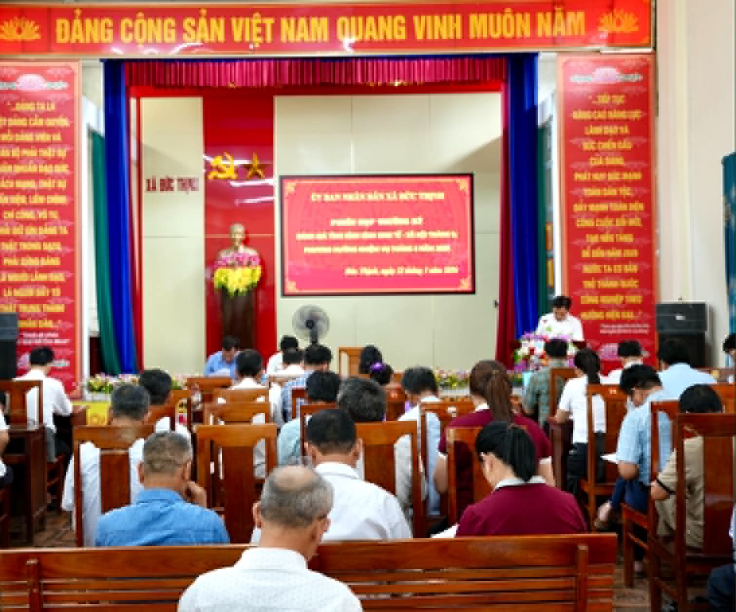 Đức Thịnh tập trung cao thực hiện các nhiệm vụ trọng tâm tháng 6/2026