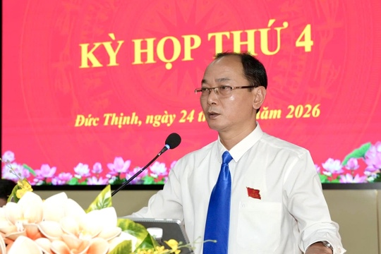 HĐND xã Đức Thịnh tổ chức Kỳ họp thứ 4, quyết nghị các nội dung quan trọng về đầu tư phát triển và giảm nghèo