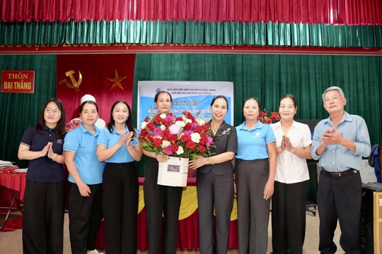Phụ nữ Đức Thịnh lắng nghe, chia sẻ tâm tư, kết nối cơ hội việc làm