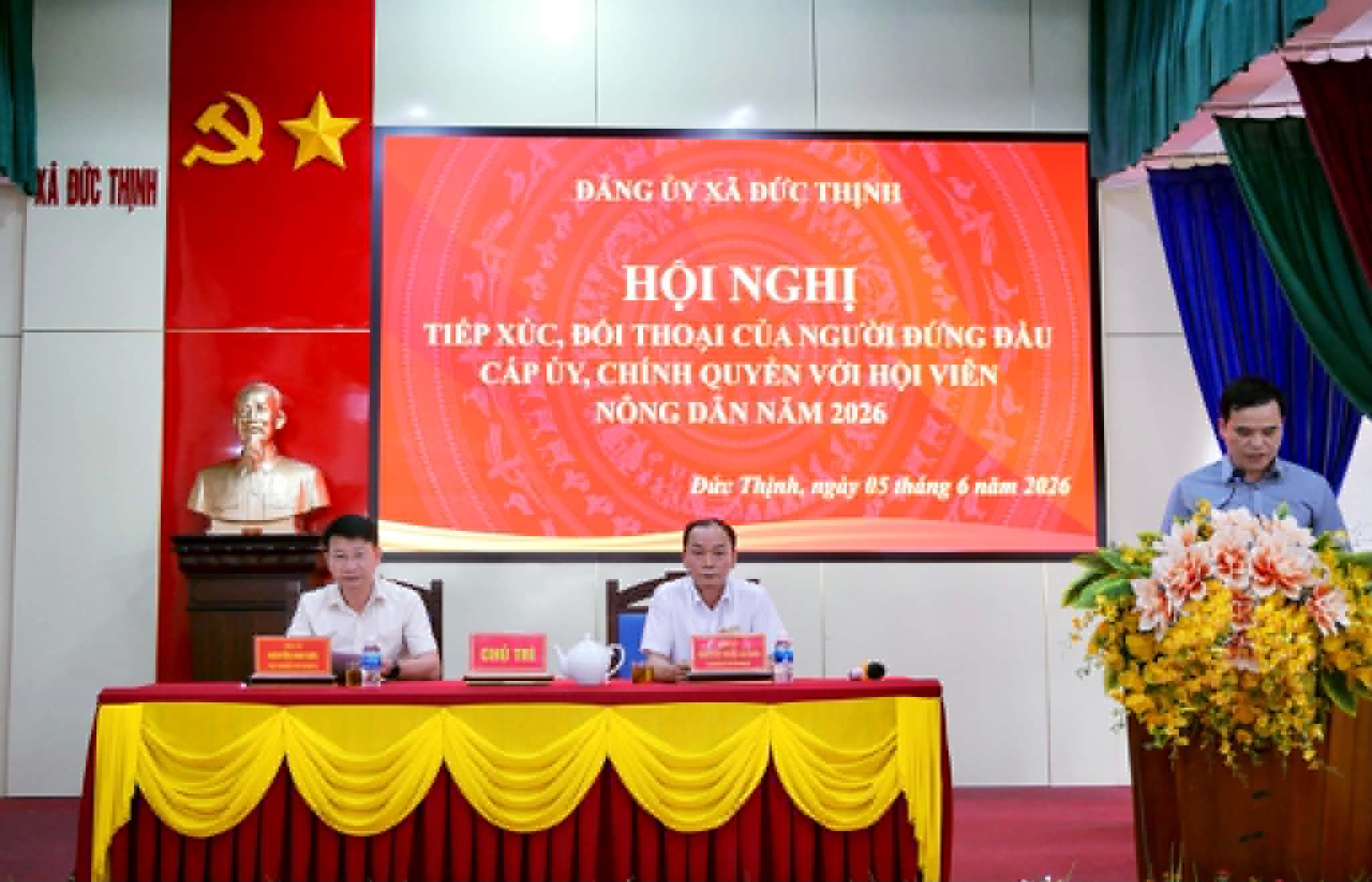 Đức Thịnh đối thoại với hội viên hội nông dân: Lắng nghe từ cơ sở, tháo gỡ kịp thời kiến nghị của Nhân dân