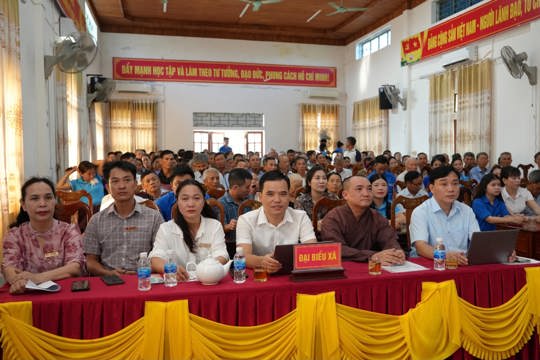 Đức Thịnh sơ kết công tác Mặt trận và các tổ chức chính trị - xã hội 6 tháng đầu năm 2026