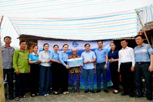 Hội LHPN Hà Tĩnh khởi công xây dựng “Mái ấm tình thương” cho hội viên phụ nữ khó khăn tại Đức Thịnh