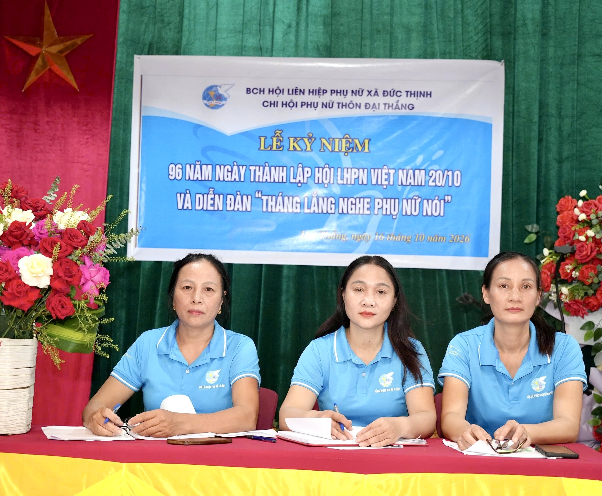 Phụ nữ Đức Thịnh sôi nổi các hoạt động chào mừng ngày 20/10