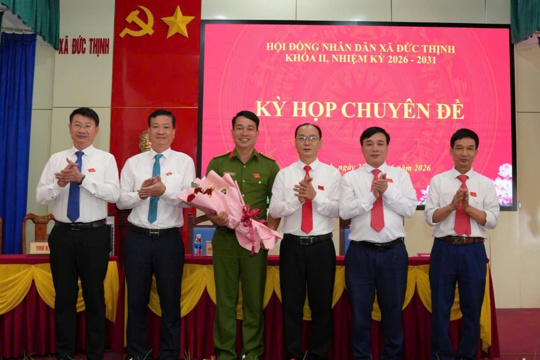 HĐND xã Đức Thịnh thông qua nghị quyết sắp xếp thôn, kiện toàn bộ máy chính quyền cơ sở