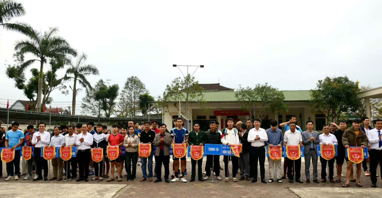 ĐỨC THỊNH SÔI NỔI GIẢI BÓNG CHUYỀN NAM MỪNG ĐẢNG - MỪNG XUÂN BÍNH NGỌ 2026 